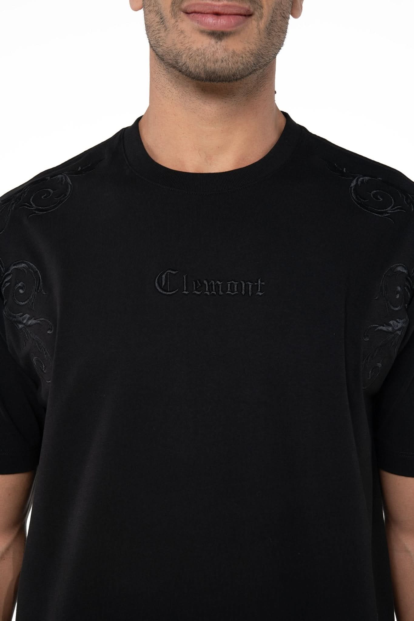 CAMISETA MASCULINA EVOLVERE NEGRO CLEMONT - Clemont Oficial