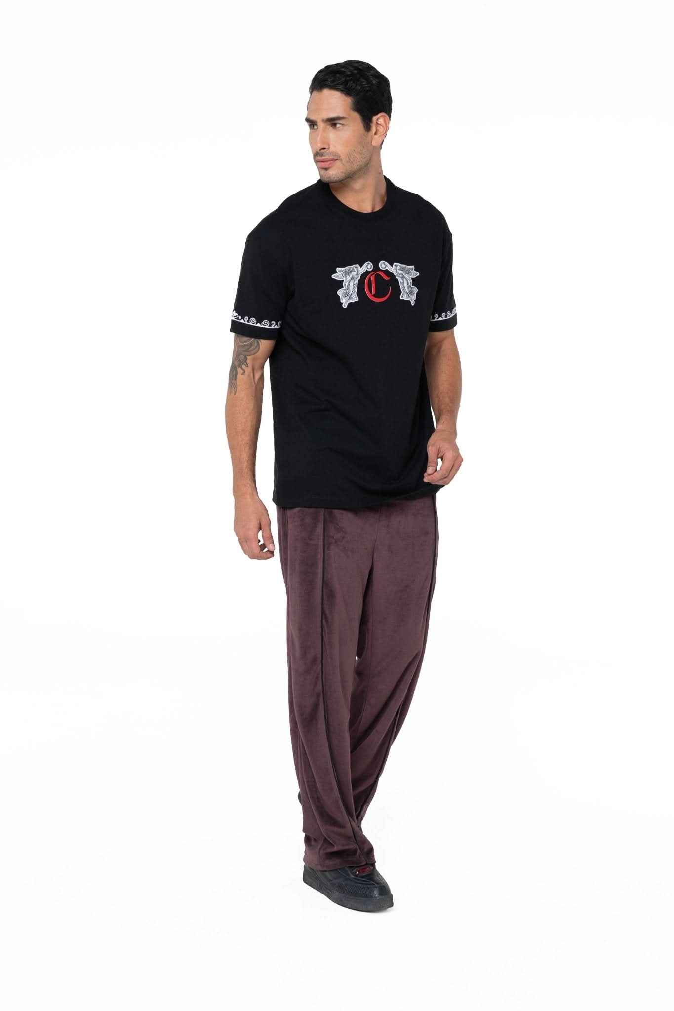 CAMISETA MASCULINA SAGOMA NEGRO CLEMONT - Clemont Oficial