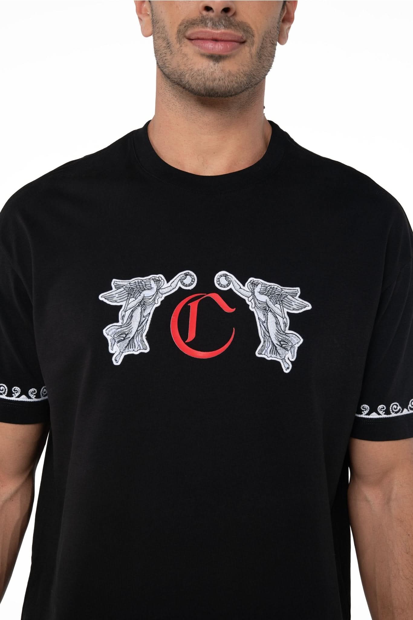 CAMISETA MASCULINA SAGOMA NEGRO CLEMONT - Clemont Oficial