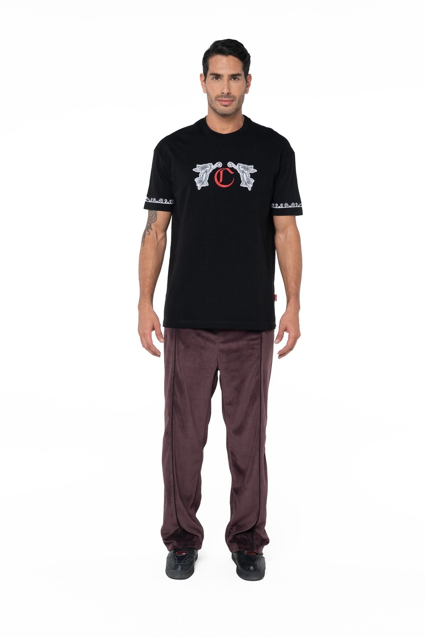 CAMISETA MASCULINA SAGOMA NEGRO CLEMONT - Clemont Oficial