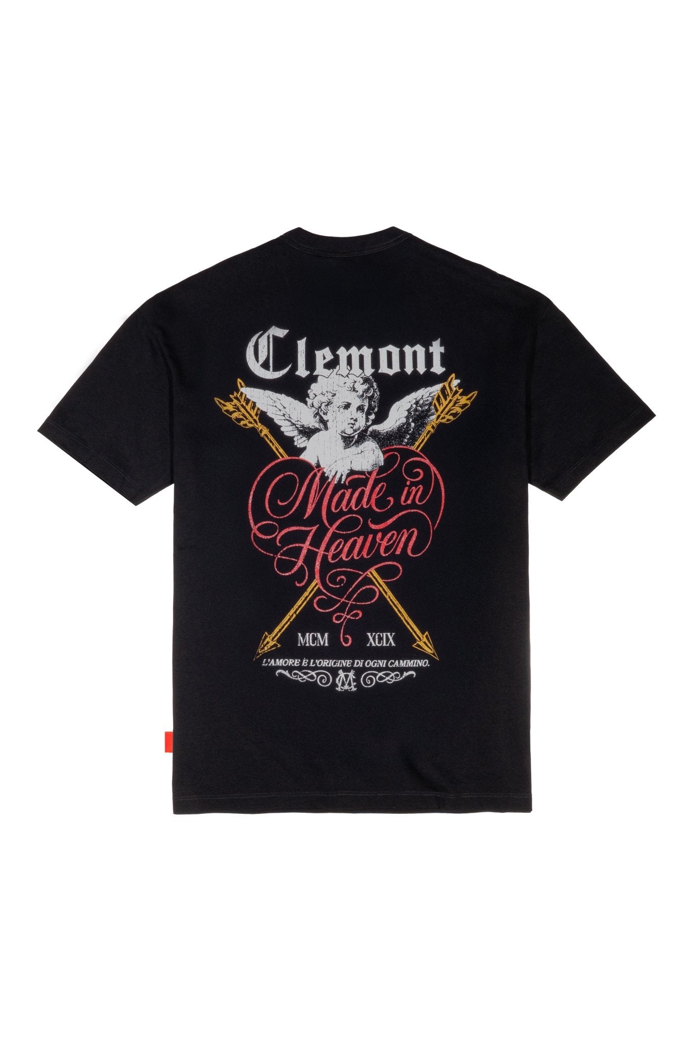 CAMISETA MASCULINA TATTILE NEGRO CLEMONT - Clemont Oficial