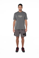 CAMISETA MASCULINA TATTILE SEMI OVERSIZED GRIS CLEMONT - Clemont Oficial