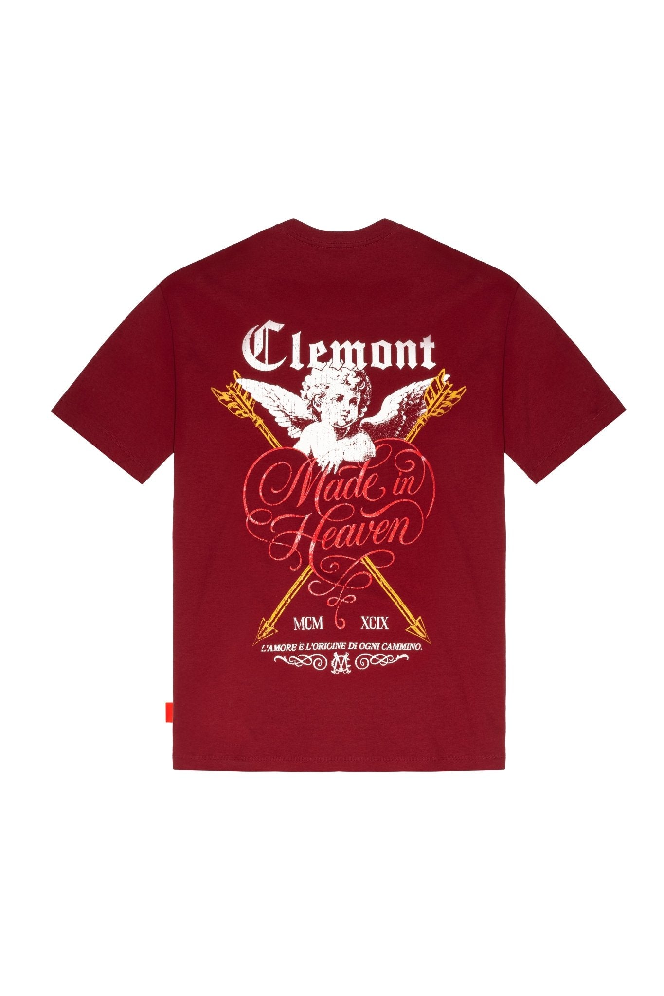 CAMISETA MASCULINA TATTILE VINOTINTO CLEMONT - Clemont Oficial