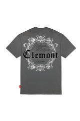 CAMISETA MASCULINO BENEVOLENZA GRIS OSCURO CLEMONT - CLEMONT.CO S.A.S.