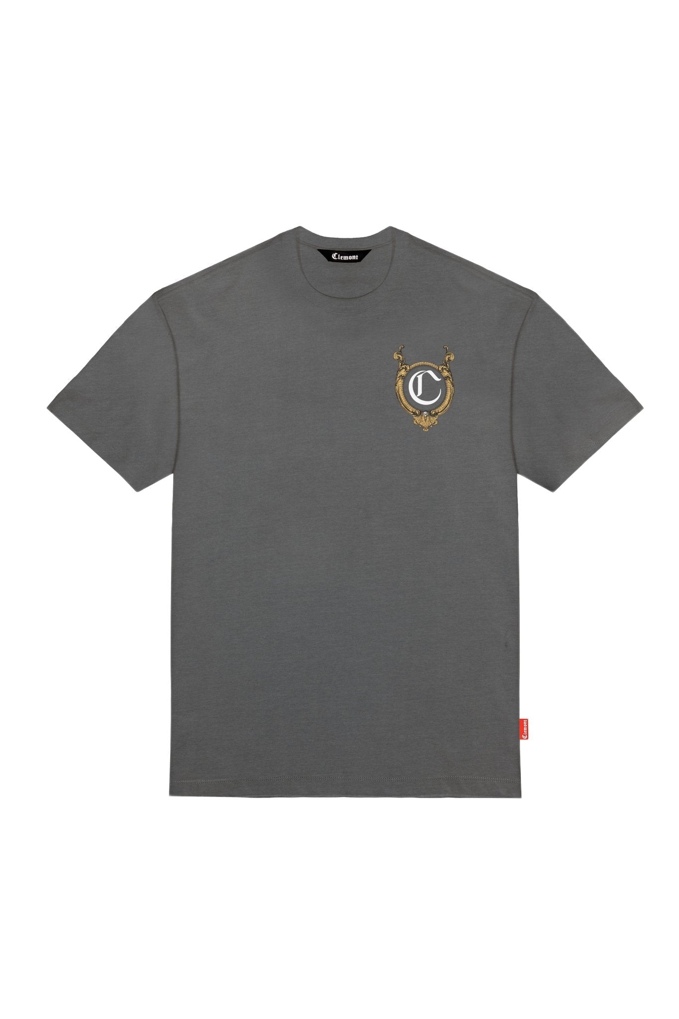 CAMISETA MASCULINO CUPOLA GRIS OSCURO CLEMONT - CLEMONT.CO S.A.S.