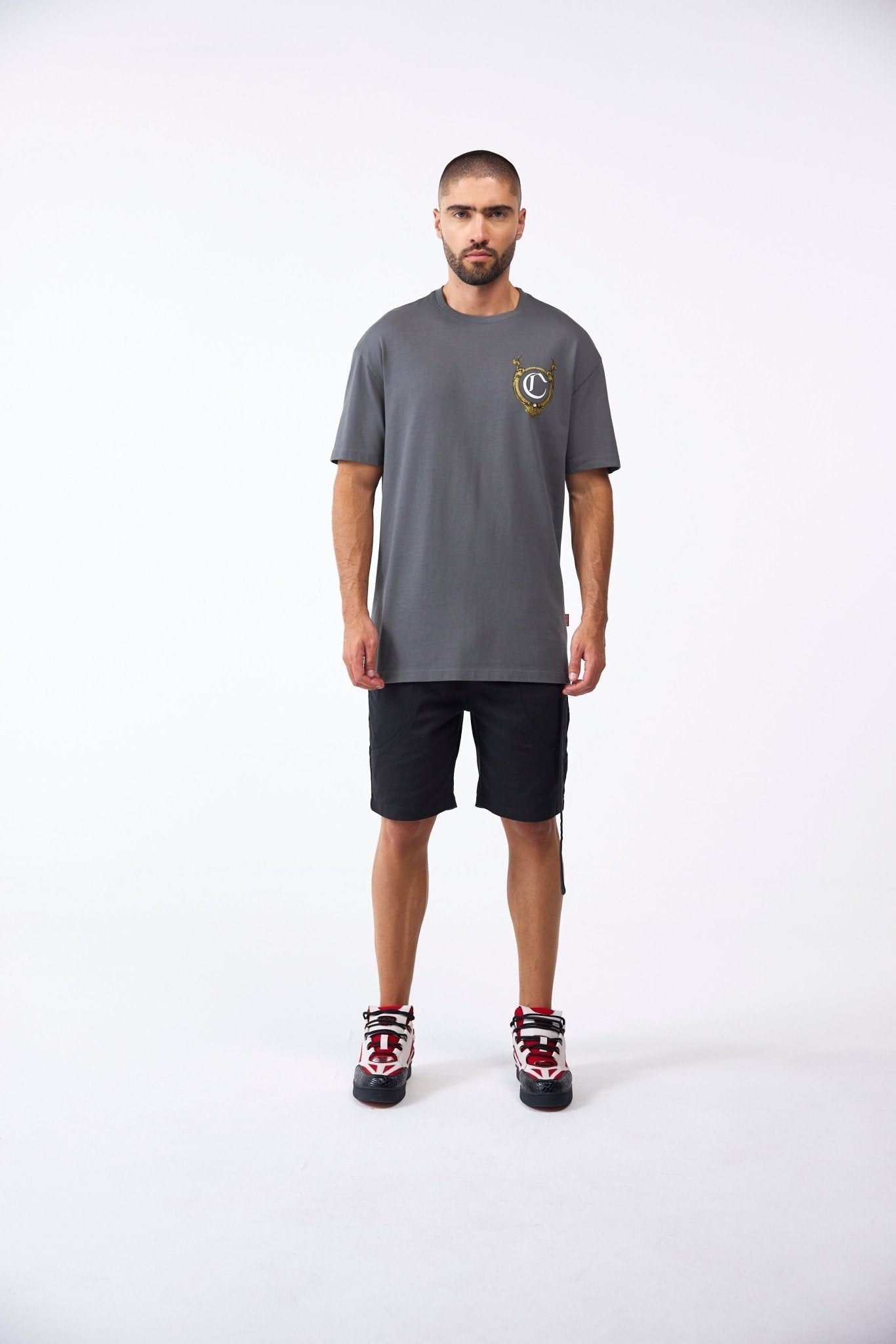 CAMISETA MASCULINO CUPOLA GRIS OSCURO CLEMONT - CLEMONT.CO S.A.S.