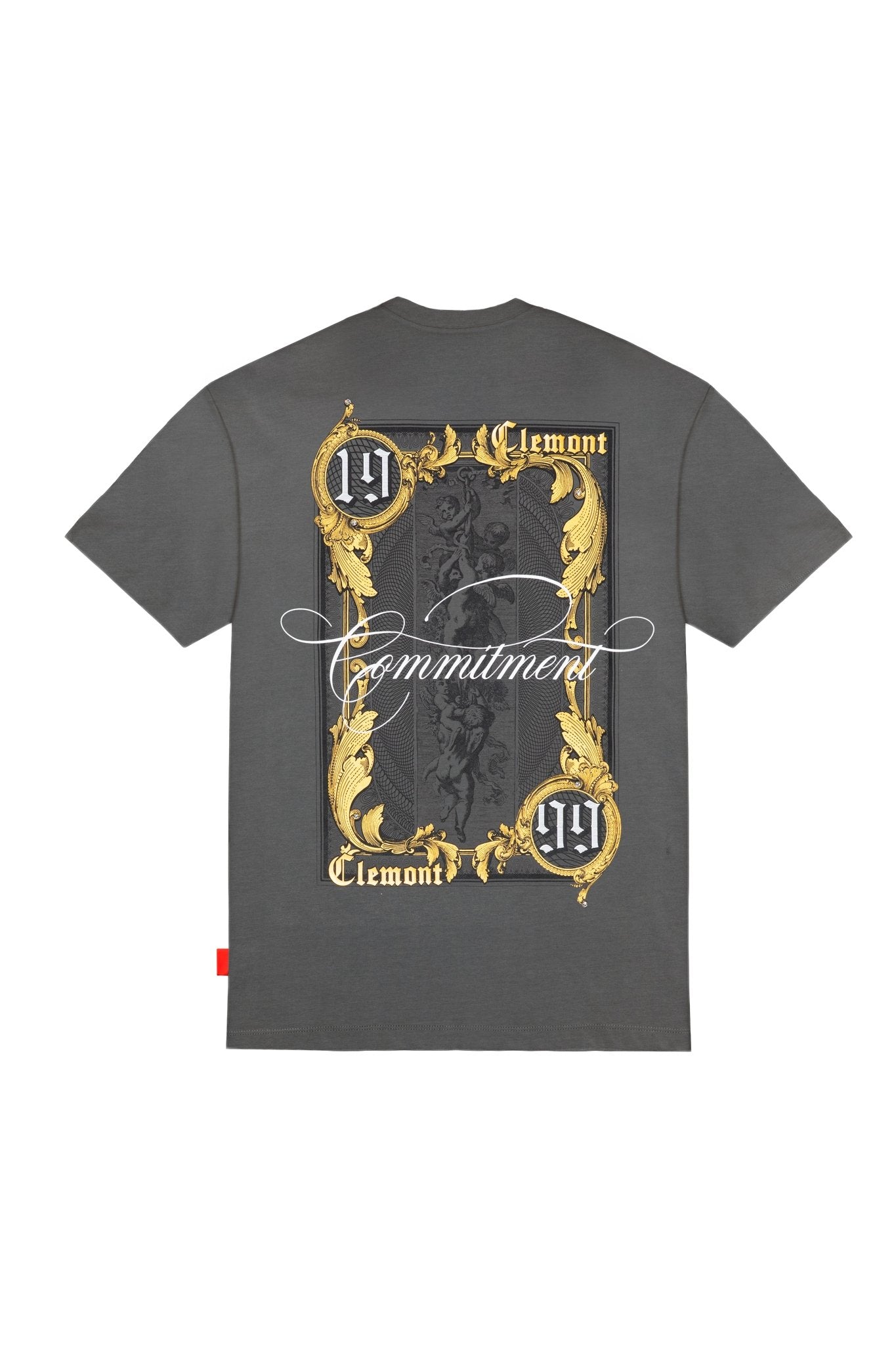 CAMISETA MASCULINO CUPOLA GRIS OSCURO CLEMONT - CLEMONT.CO S.A.S.