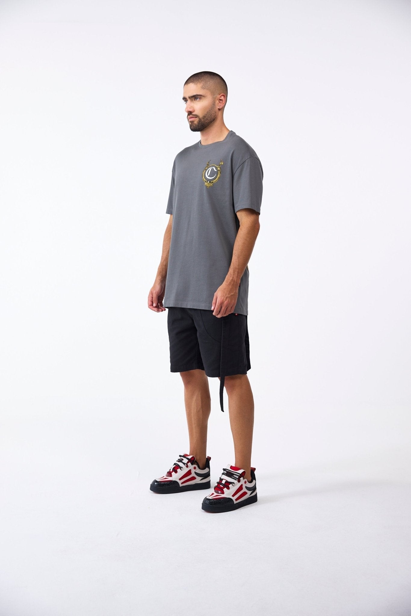 CAMISETA MASCULINO CUPOLA GRIS OSCURO CLEMONT - CLEMONT.CO S.A.S.