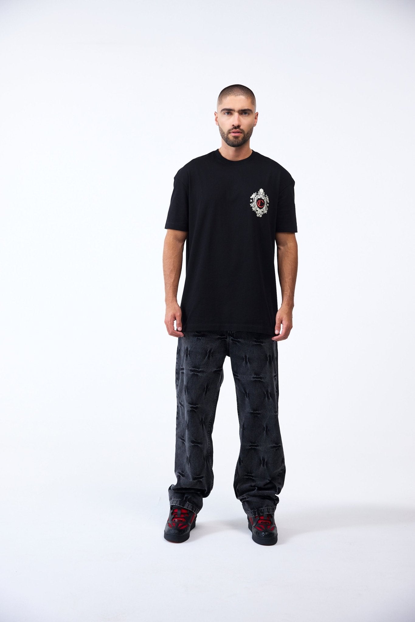 CAMISETA MASCULINO EUFORIA NEGRO CLEMONT - CLEMONT.CO S.A.S.