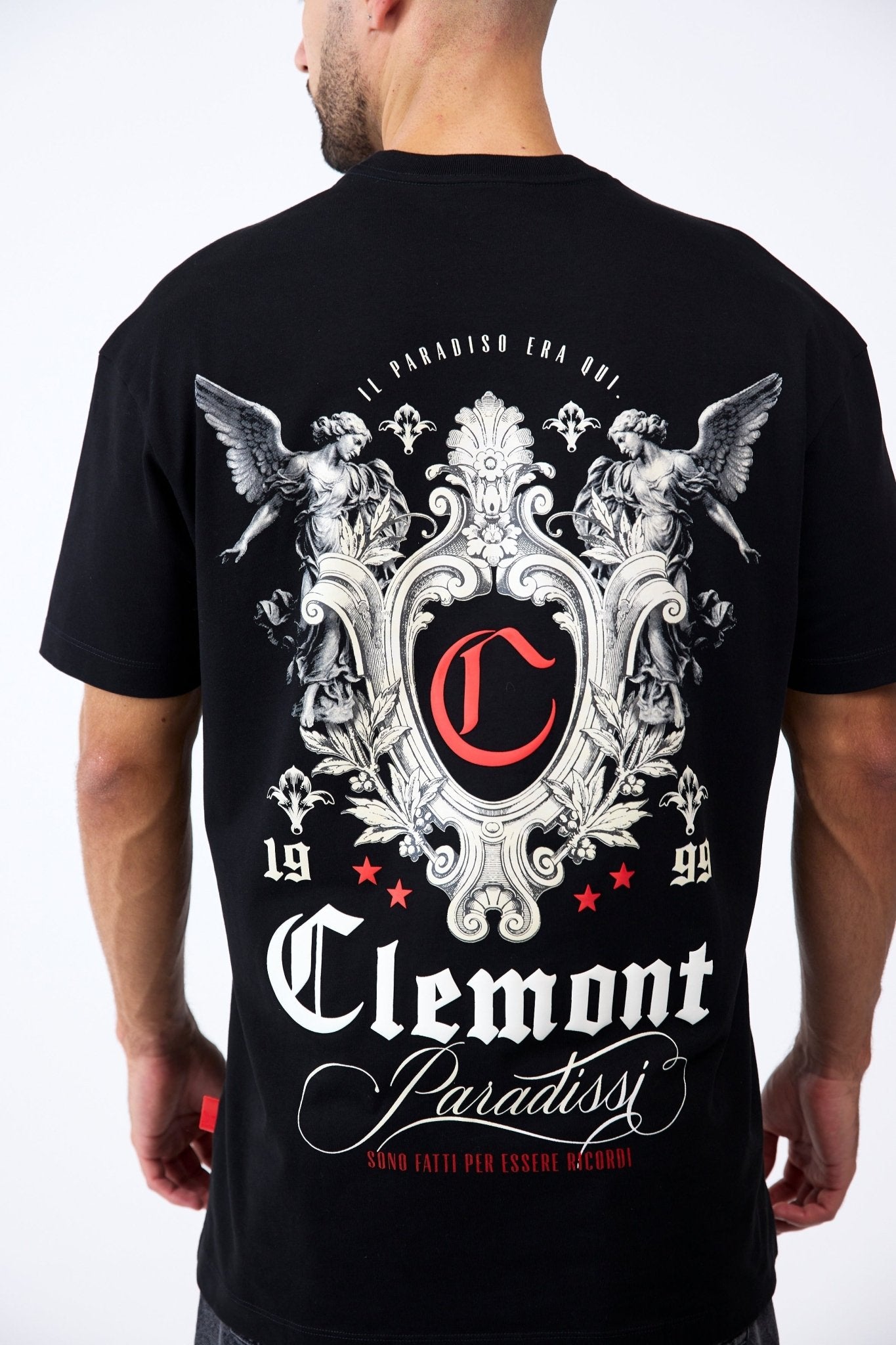 CAMISETA MASCULINO EUFORIA NEGRO CLEMONT - CLEMONT.CO S.A.S.