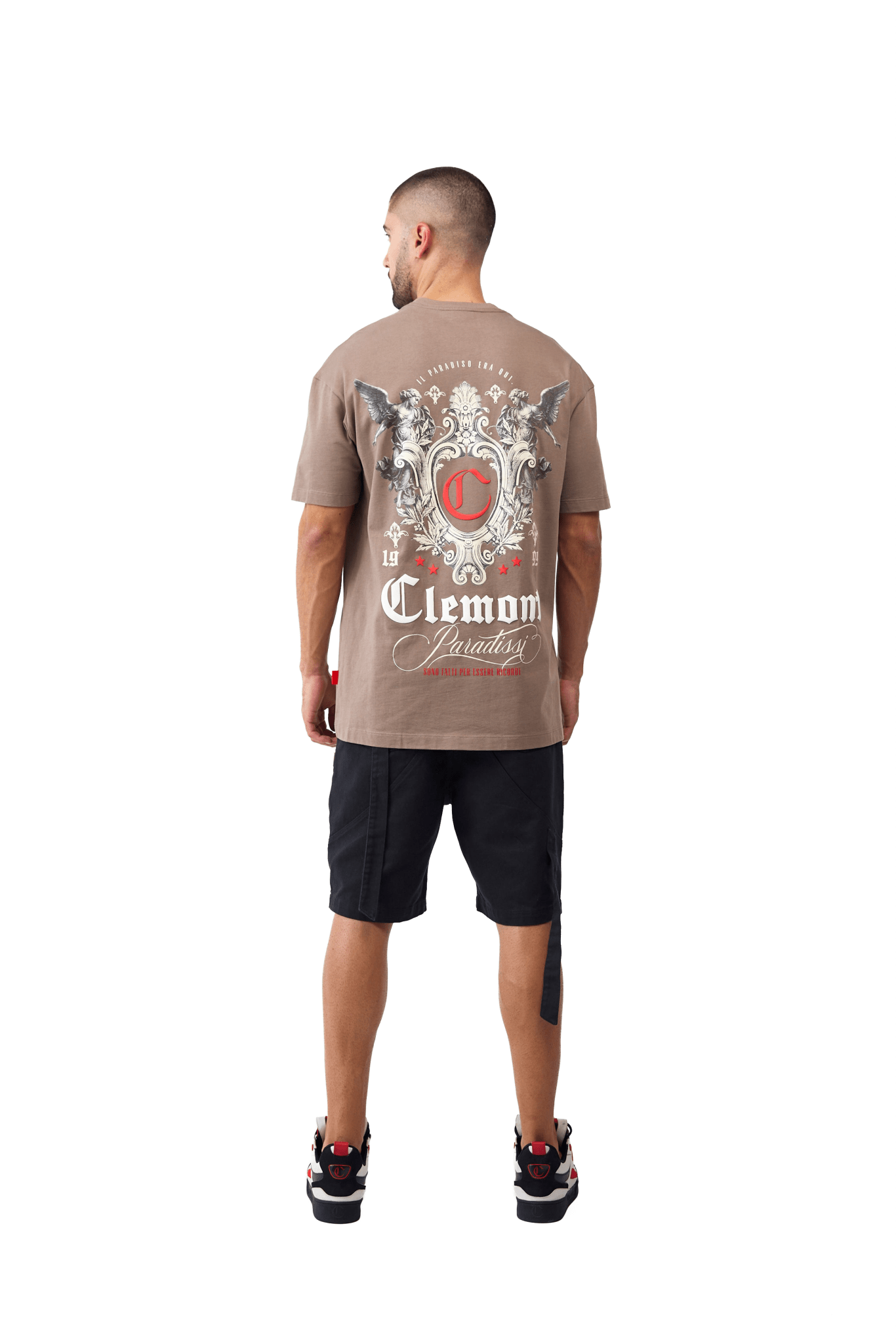 CAMISETA MASCULINO EUFORIA TAUPE CLEMONT - CLEMONT.CO S.A.S.