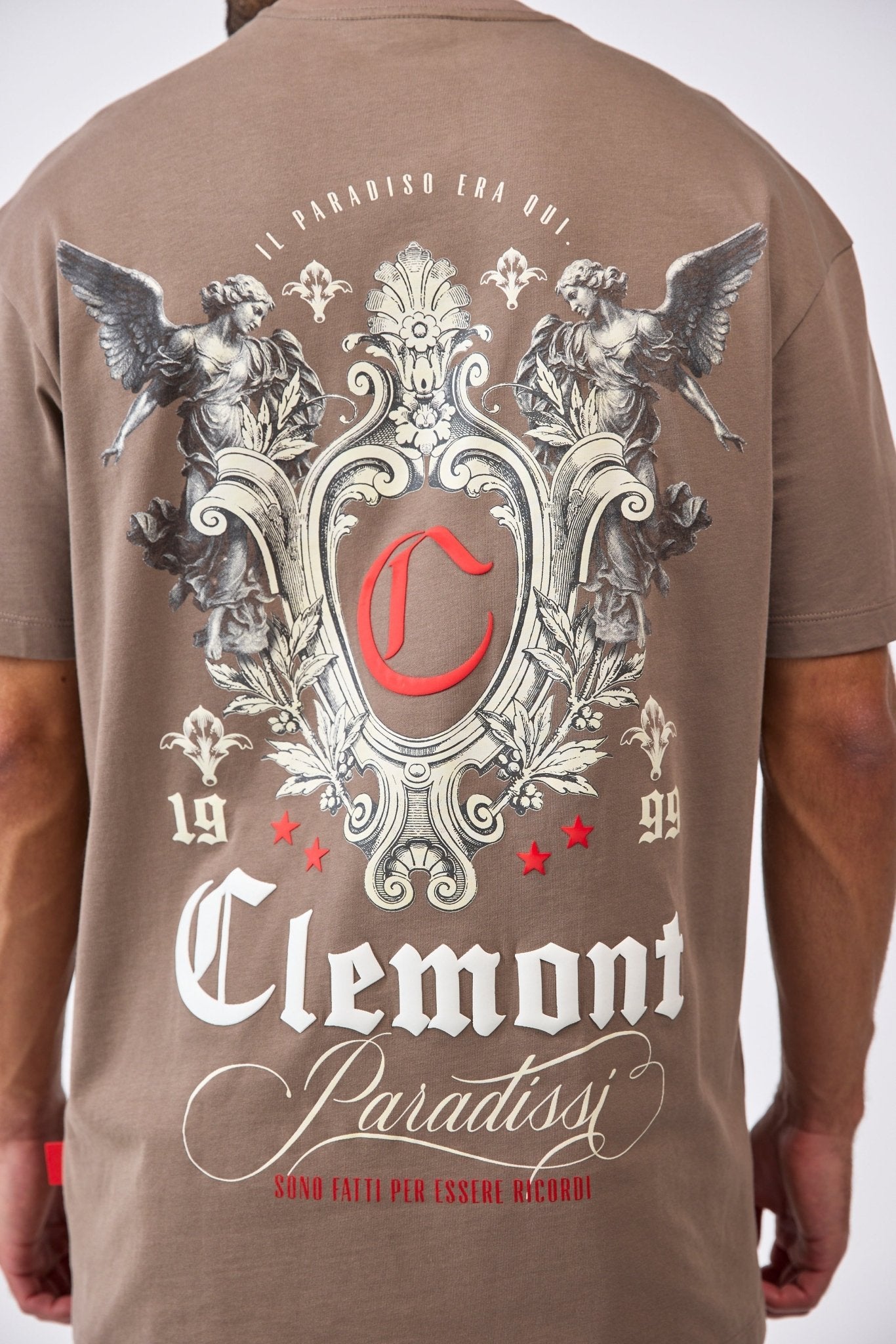 CAMISETA MASCULINO EUFORIA TAUPE CLEMONT - CLEMONT.CO S.A.S.