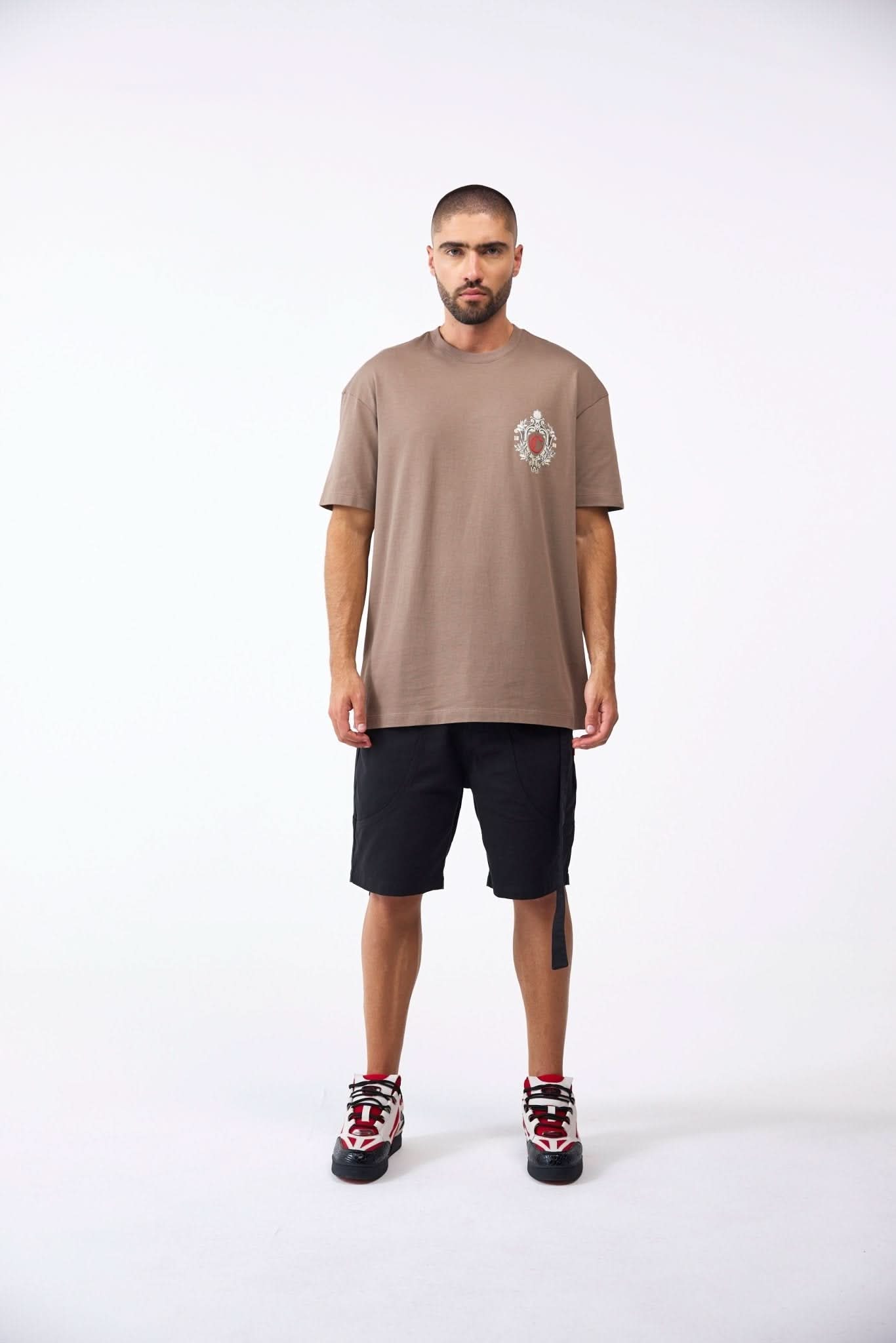 CAMISETA MASCULINO EUFORIA TAUPE CLEMONT - CLEMONT.CO S.A.S.