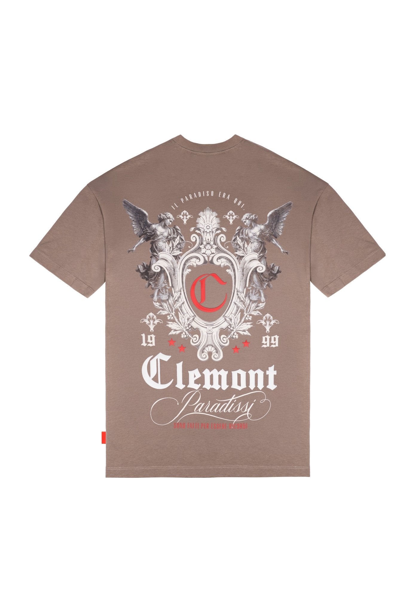 CAMISETA MASCULINO EUFORIA TAUPE CLEMONT - CLEMONT.CO S.A.S.
