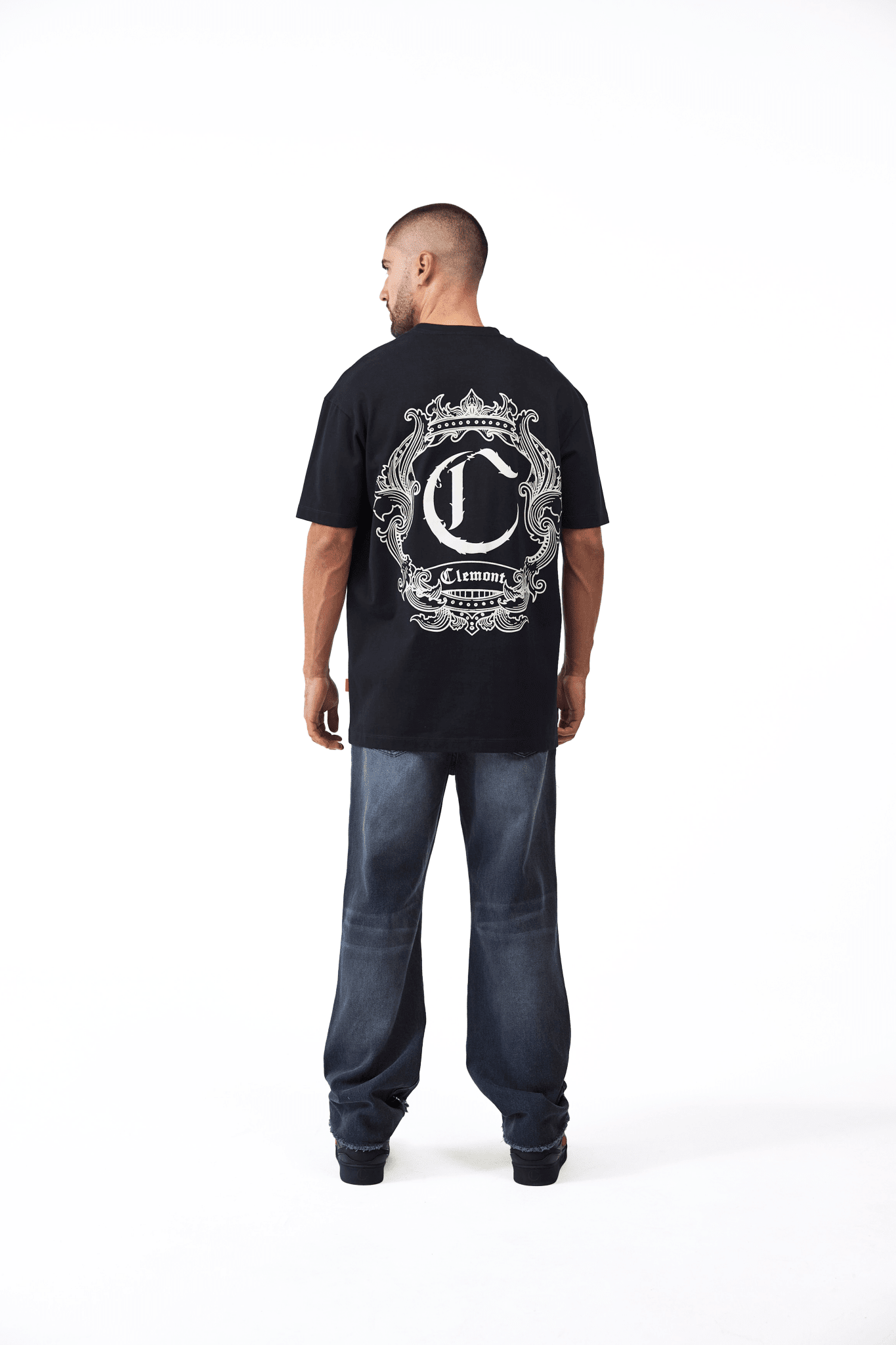 CAMISETA MASCULINO GIOIOSO NEGRO CLEMONT - CLEMONT.CO S.A.S.