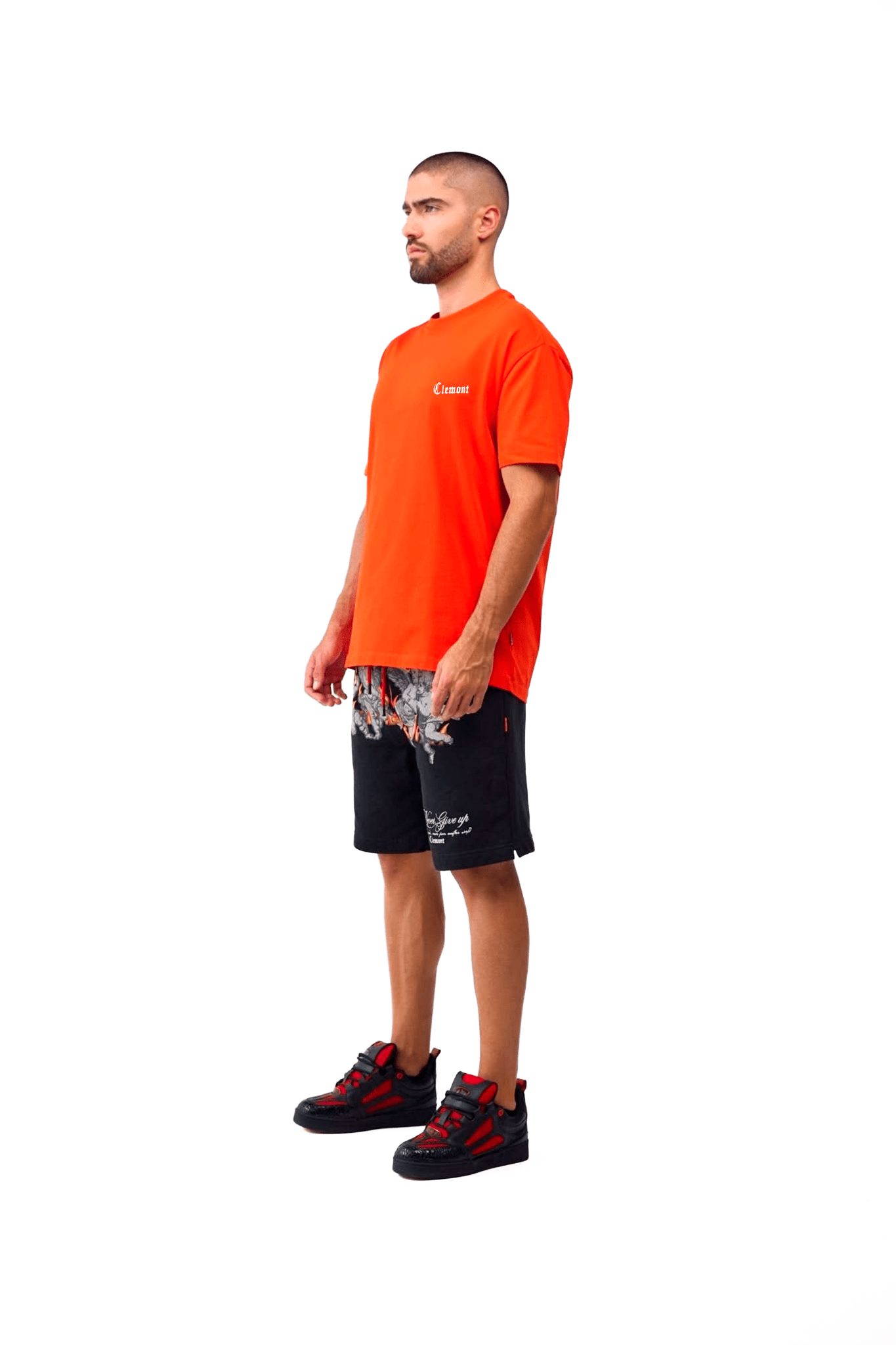 CAMISETA MASCULINO GRAFFIO ROJO CLEMONT - Clemont Oficial