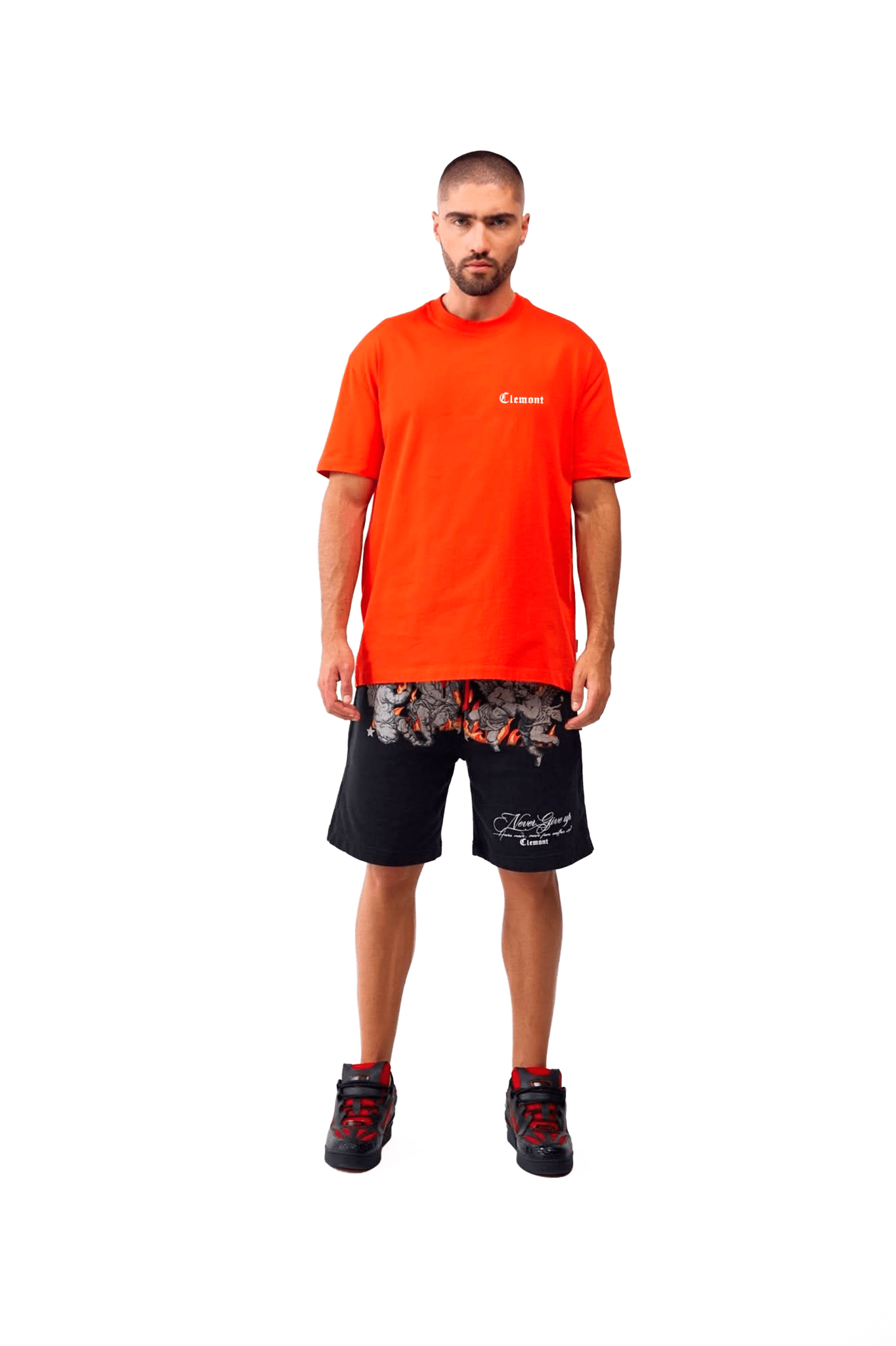CAMISETA MASCULINO GRAFFIO ROJO CLEMONT - Clemont Oficial