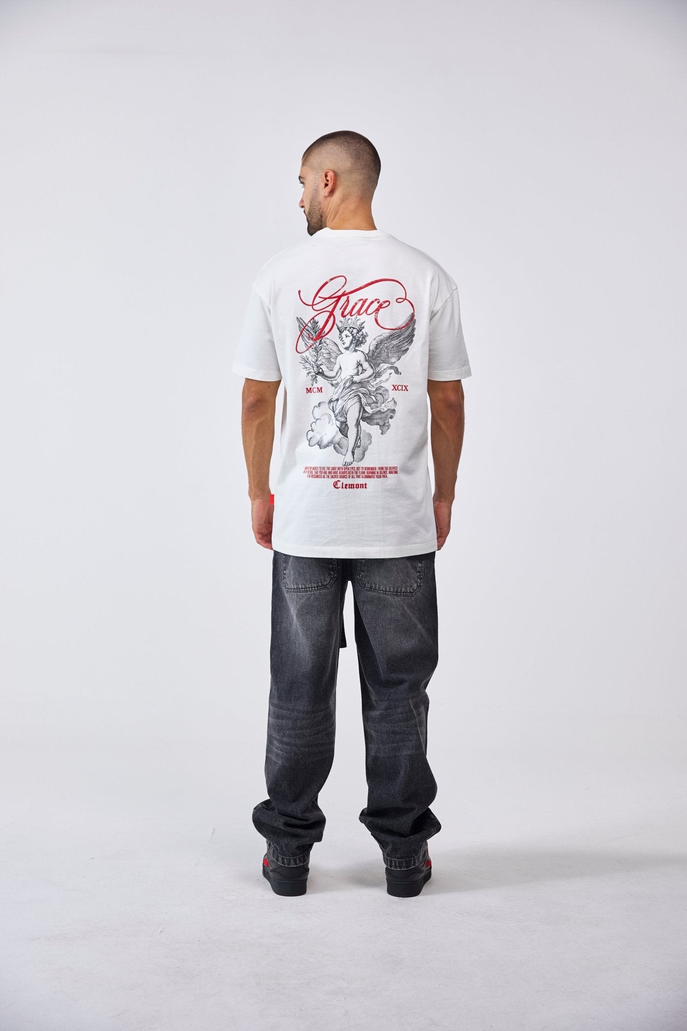 CAMISETA MASCULINO LIBERTÁ CREMA CLEMONT - Clemont Oficial