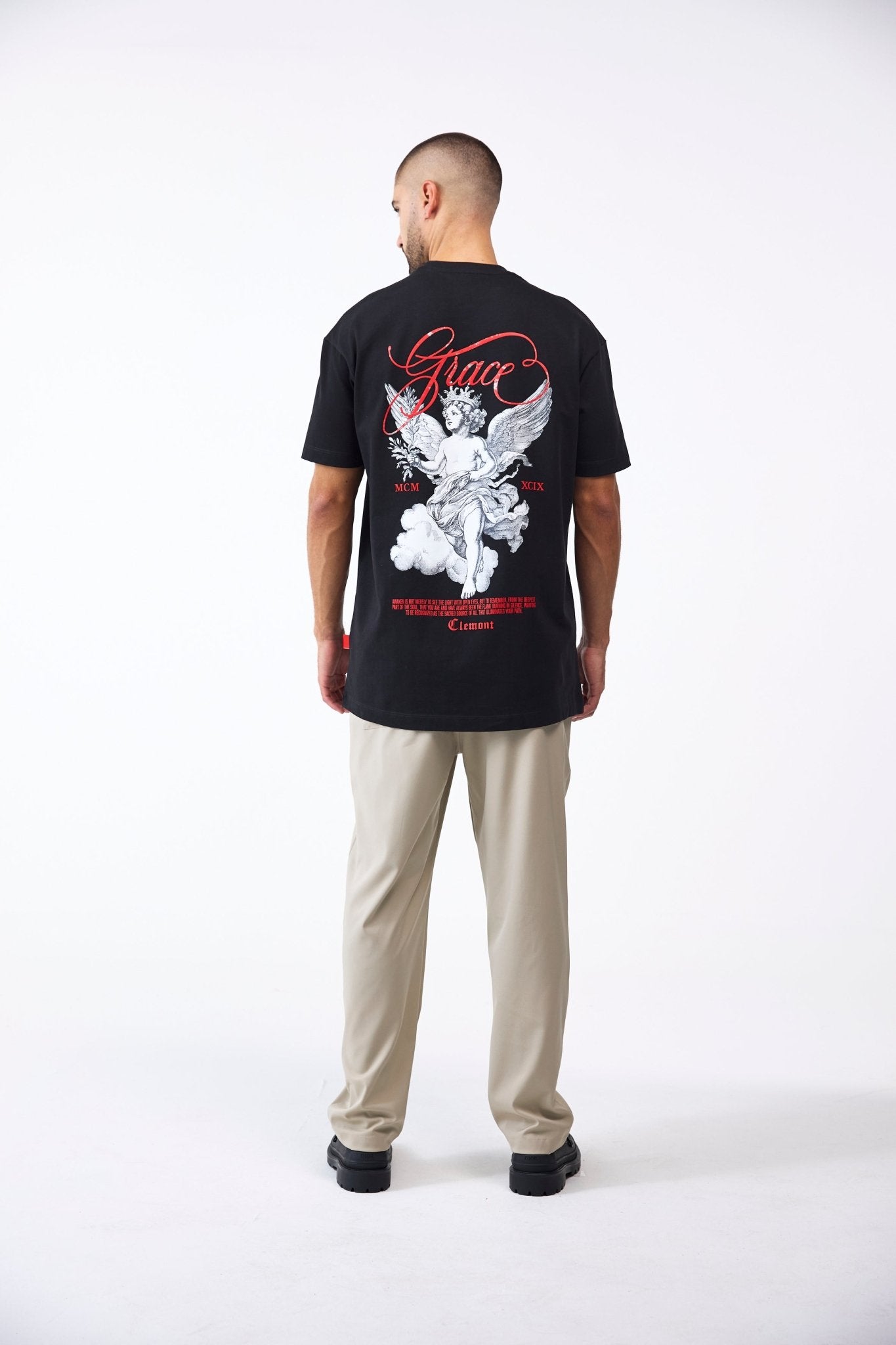 CAMISETA MASCULINO LIBERTÁ NEGRO CLEMONT - Clemont Oficial