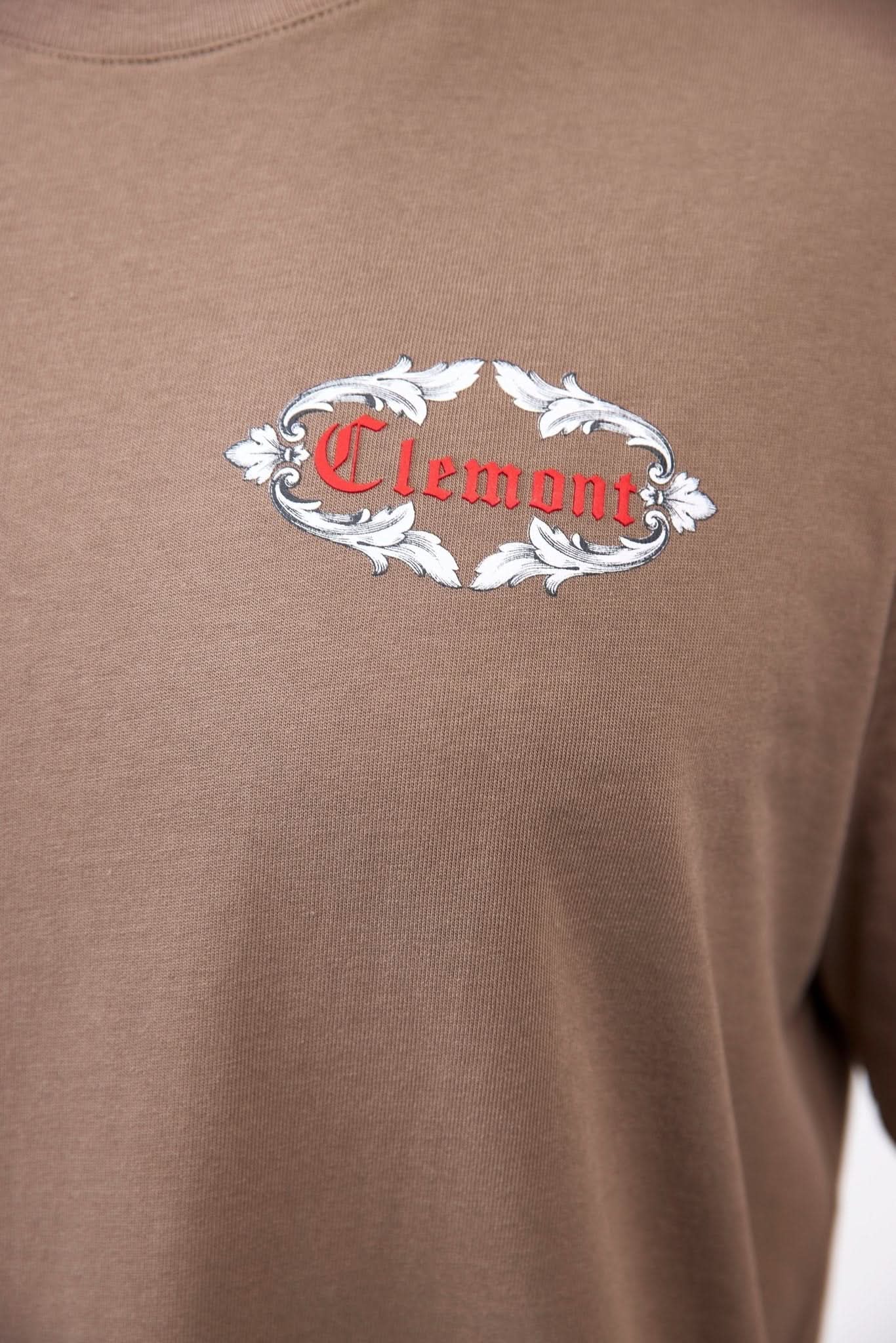 CAMISETA MASCULINO LIBERTÁ TAUPE CLEMONT - CLEMONT.CO S.A.S.
