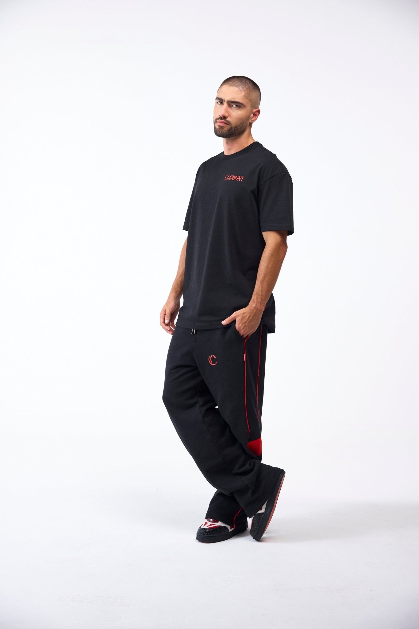 CAMISETA MASCULINO OMISSIONE NEGRO CLEMONT - CLEMONT.CO S.A.S.