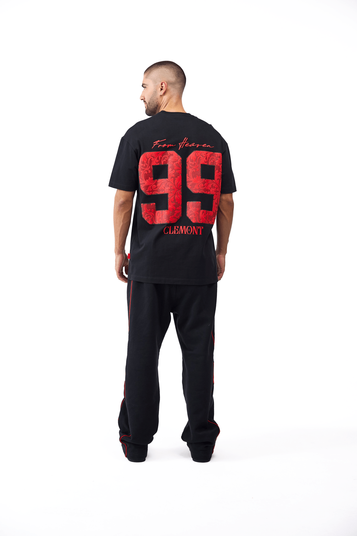 CAMISETA MASCULINO OMISSIONE NEGRO CLEMONT - CLEMONT.CO S.A.S.