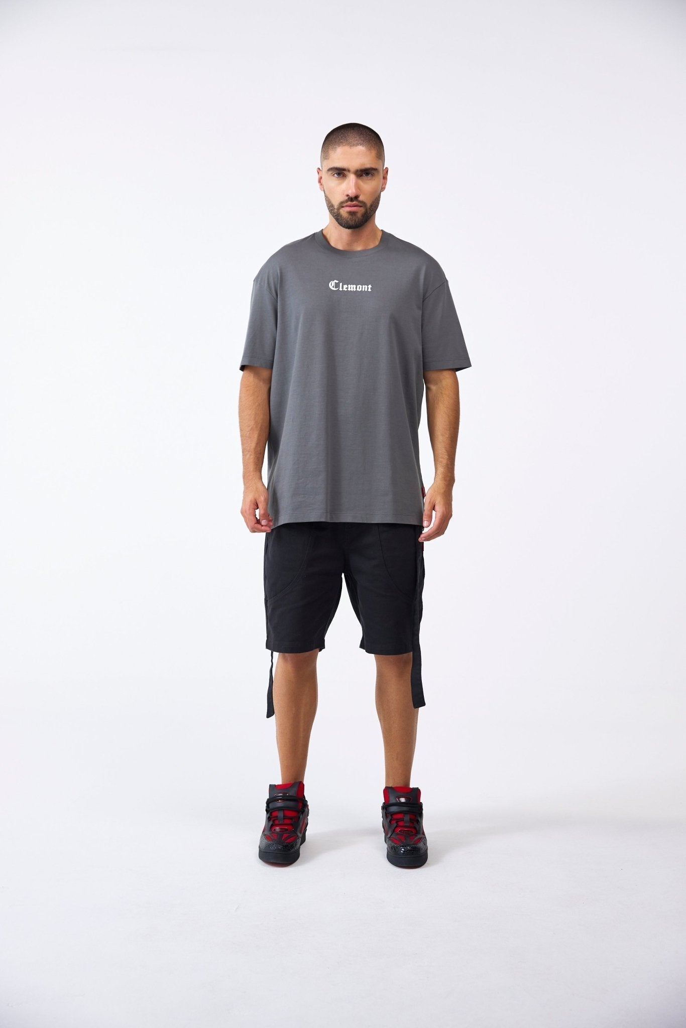 CAMISETA MASCULINO PALADINO GRIS OSCURO CLEMONT - CLEMONT.CO S.A.S.