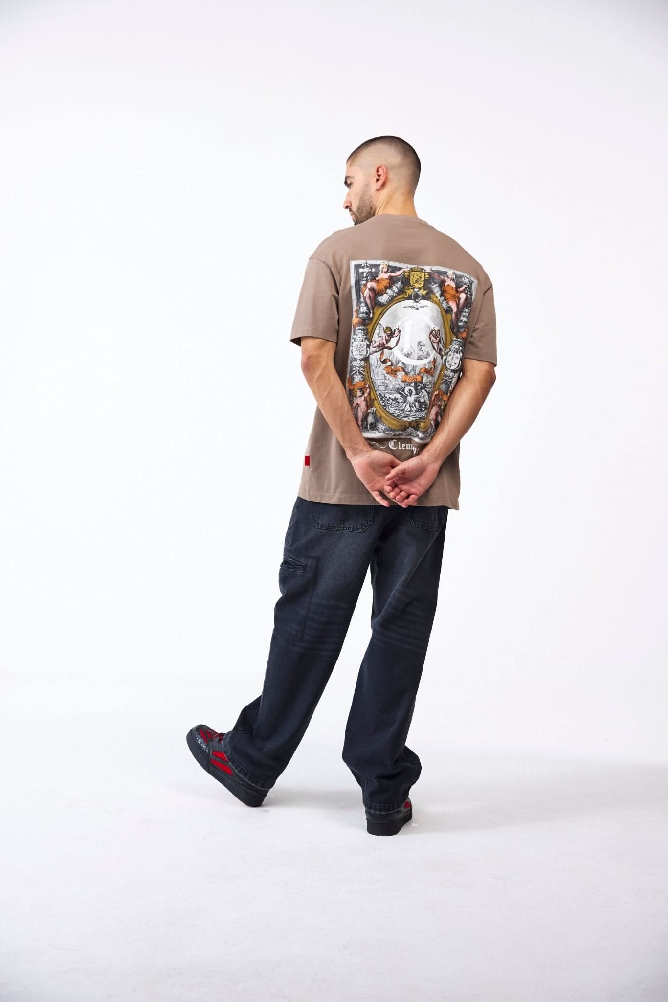 CAMISETA MASCULINO PALADINO TAUPE CLEMONT - Clemont Oficial
