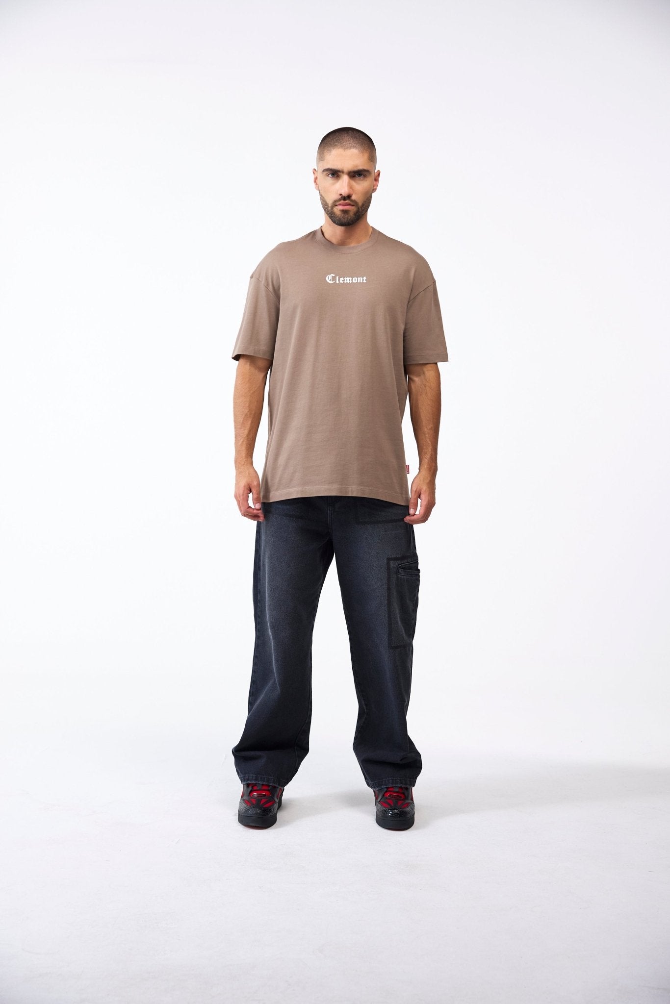 CAMISETA MASCULINO PALADINO TAUPE CLEMONT - CLEMONT.CO S.A.S.