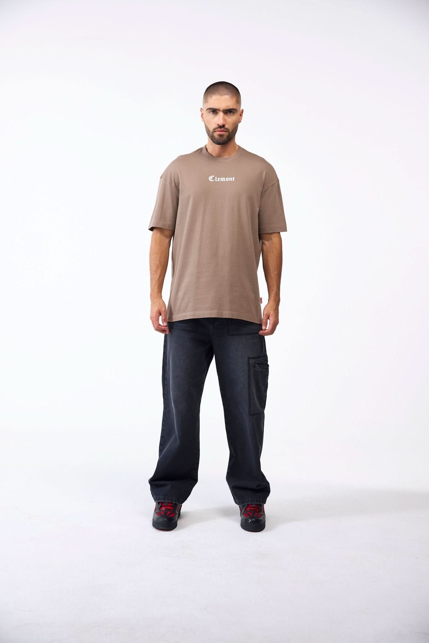 CAMISETA MASCULINO PALADINO TAUPE CLEMONT - Clemont Oficial