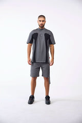 CAMISETA MASCULINO RAGNO GRIS/NEGRO CLEMONT - CLEMONT.CO S.A.S.