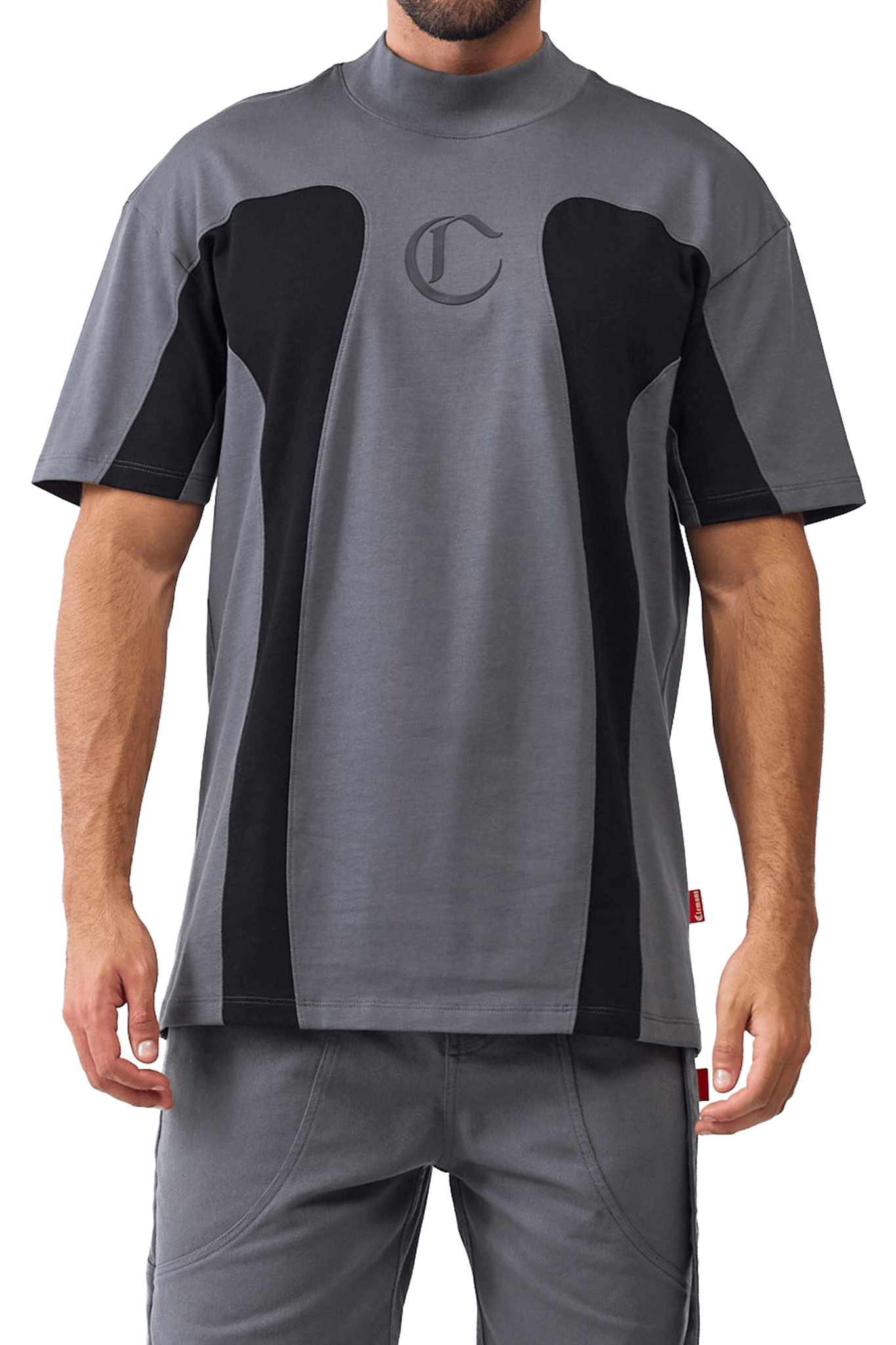 CAMISETA MASCULINO RAGNO GRIS/NEGRO CLEMONT - CLEMONT.CO S.A.S.