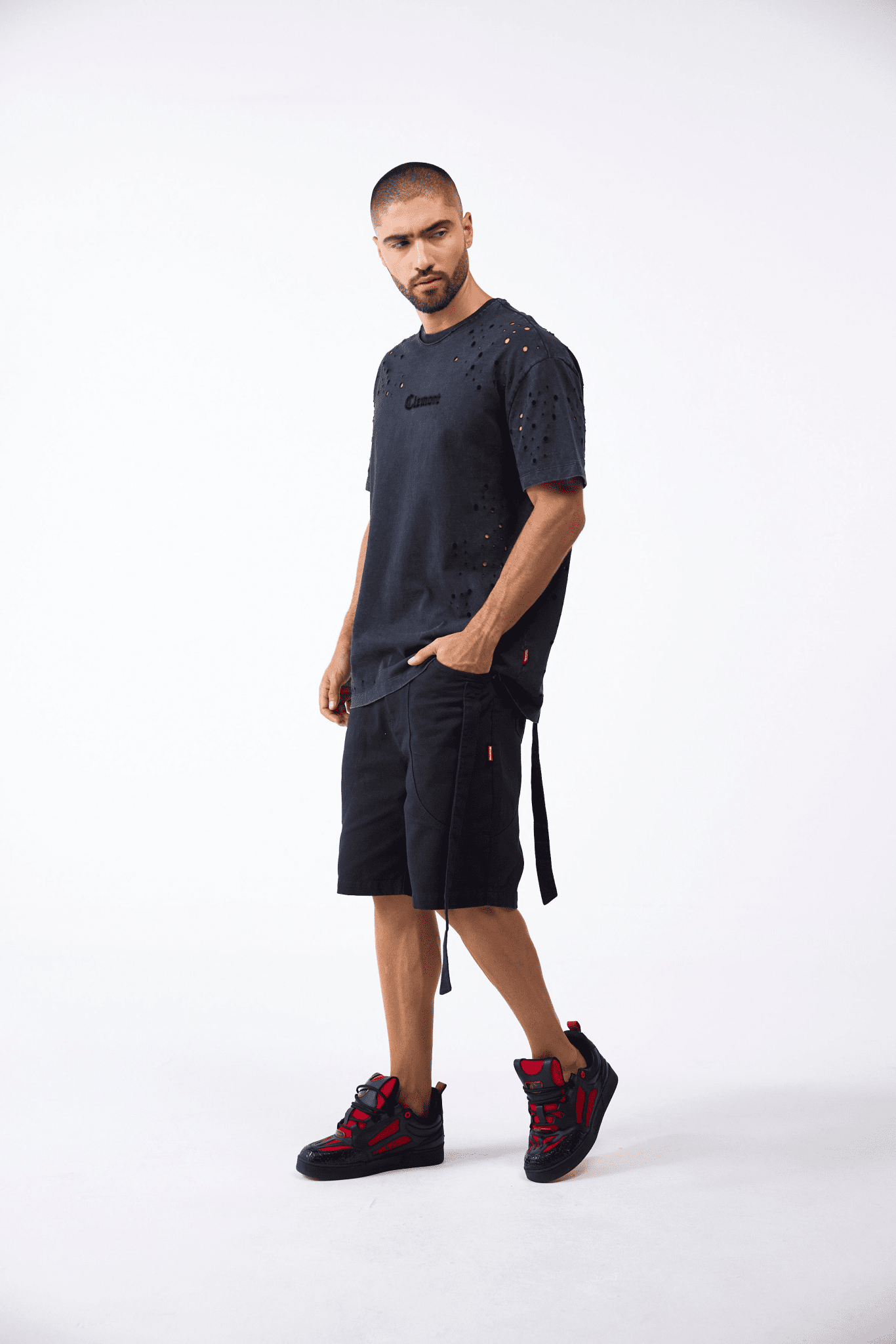 CAMISETA MASCULINO TORCHIO NEGRO CLEMONT - CLEMONT.CO S.A.S.