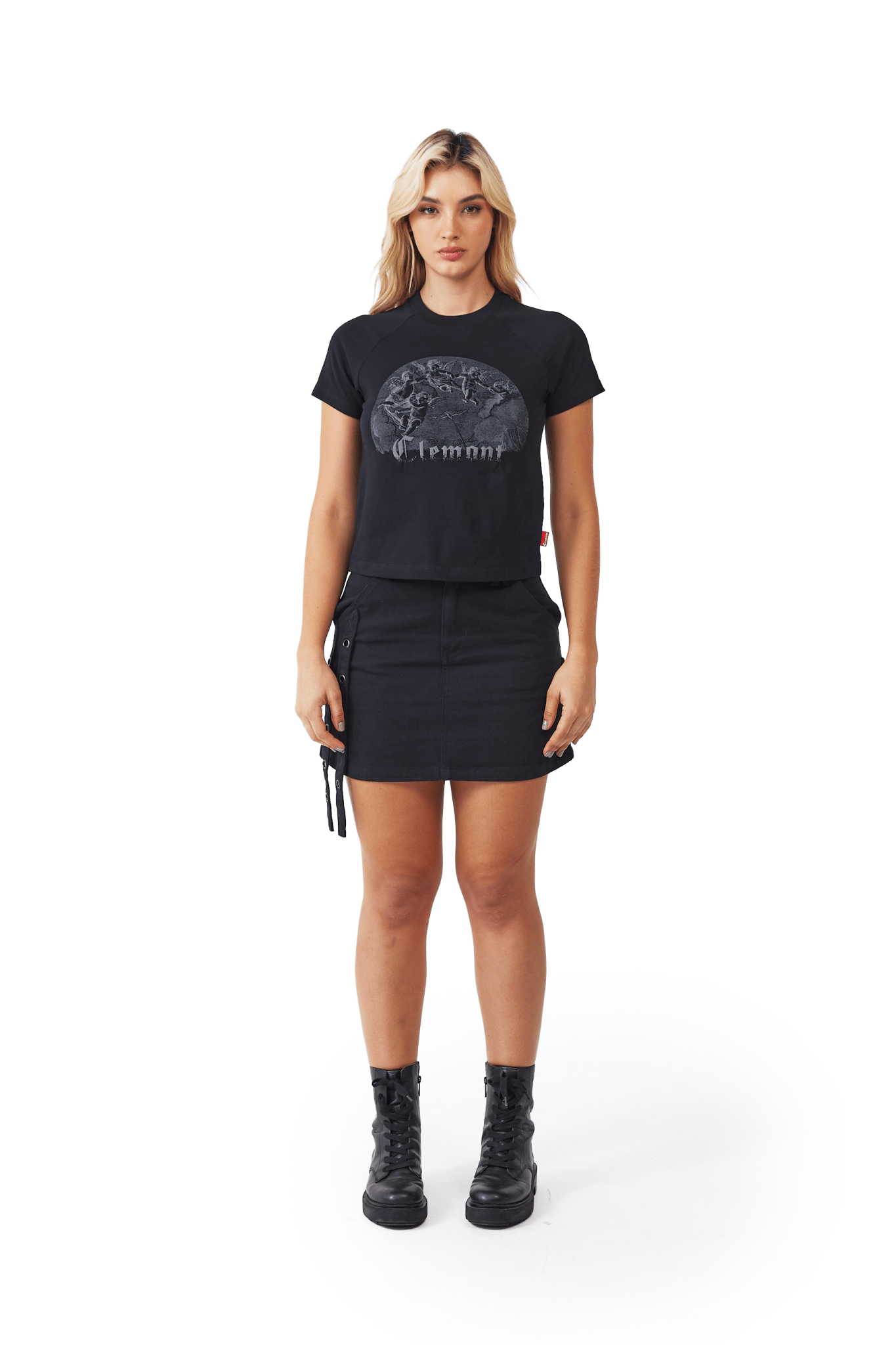 CAMISETA MUJER CUPO NEGRO CLEMONT - CLEMONT.CO S.A.S.