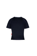 CAMISETA MUJER IRISDECENTE NEGRO CLEMONT - Clemont Oficial