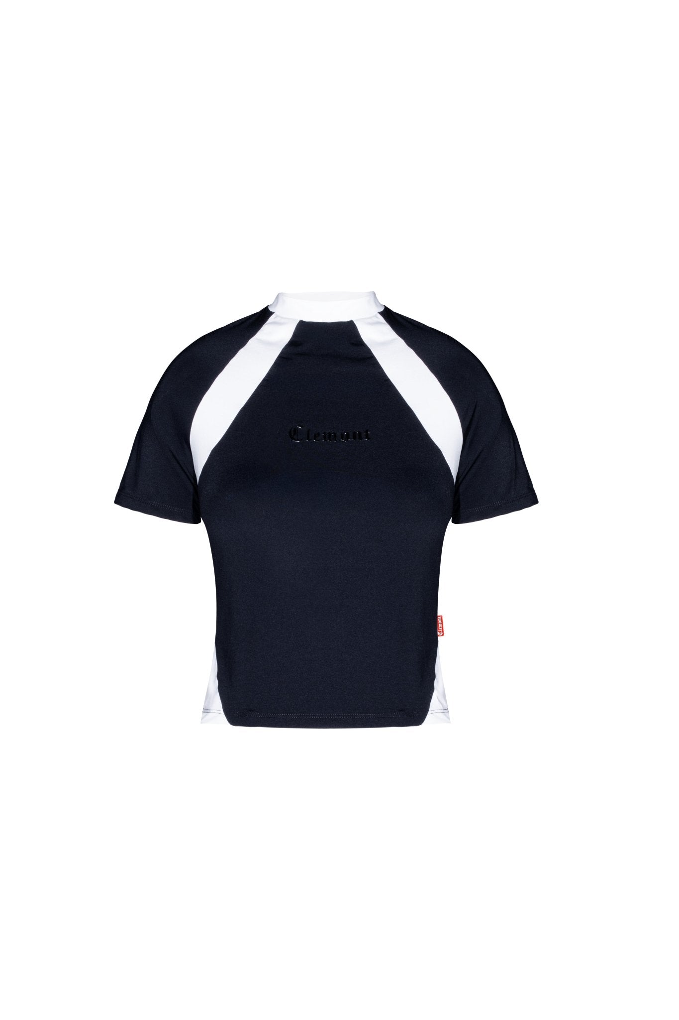 CAMISETA MUJER IRISDECENTE NEGRO CLEMONT - Clemont Oficial