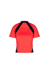 CAMISETA MUJER IRISDECENTE ROJO CLEMONT - Clemont Oficial