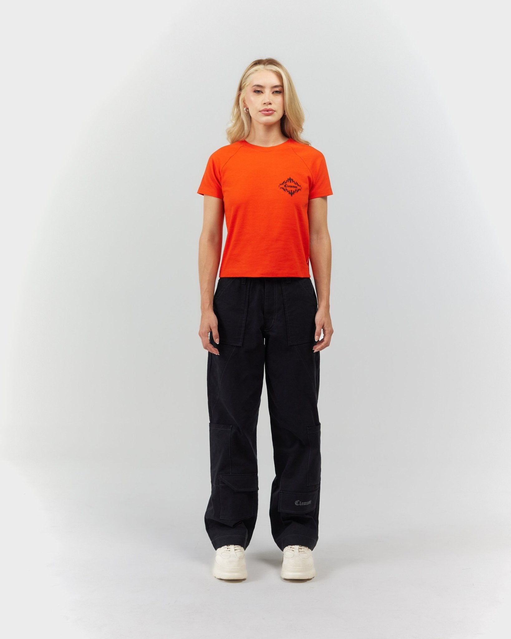 CAMISETA MUJER LUMINOSO RED CLEMONT - Clemont Oficial