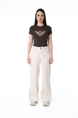 CAMISETA MUJER NODO MOCCA CLEMONT - Clemont Oficial