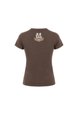 CAMISETA MUJER NODO MOCCA CLEMONT - Clemont Oficial