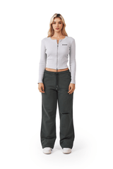 CAMISETA MUJER VELENO GRIS CLEMONT - Clemont Oficial
