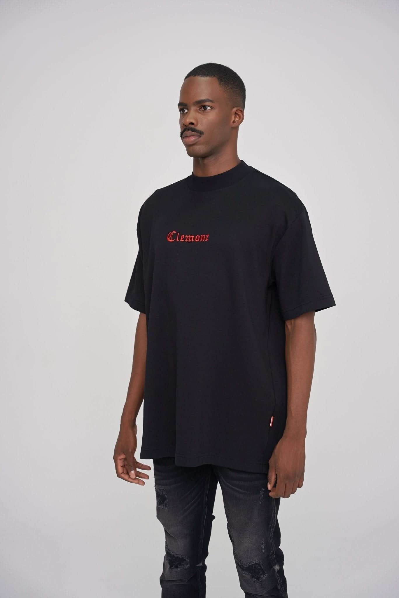 CAMISETA OVERSIZE INFERNO NEGRO CLEMONT - CLEMONT.CO S.A.S.