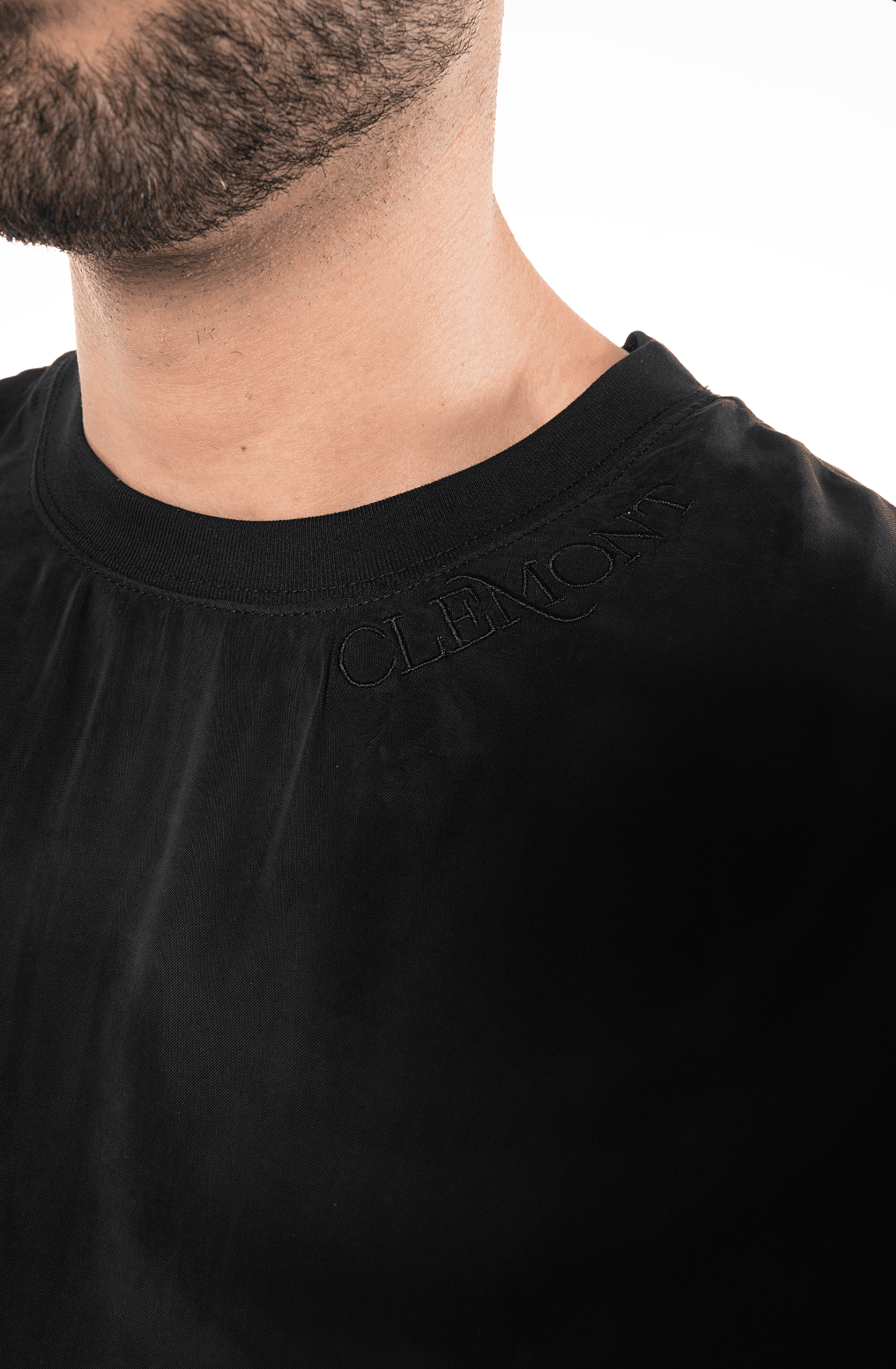CAMISETA OVERSIZED ANGOSCIA NEGRO MASCULINO CLEMONT - CLEMONT.CO S.A.S.