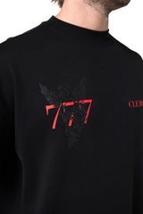 CAMISETA OVERSIZED HOMBRE PROMESSA NEGRO CLEMONT - Clemont Oficial