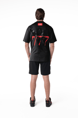 CAMISETA OVERSIZED HOMBRE PROMESSA NEGRO CLEMONT - Clemont Oficial