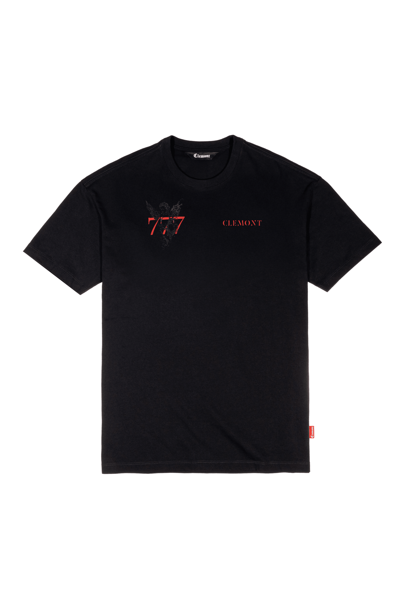 CAMISETA OVERSIZED HOMBRE PROMESSA NEGRO CLEMONT - Clemont Oficial