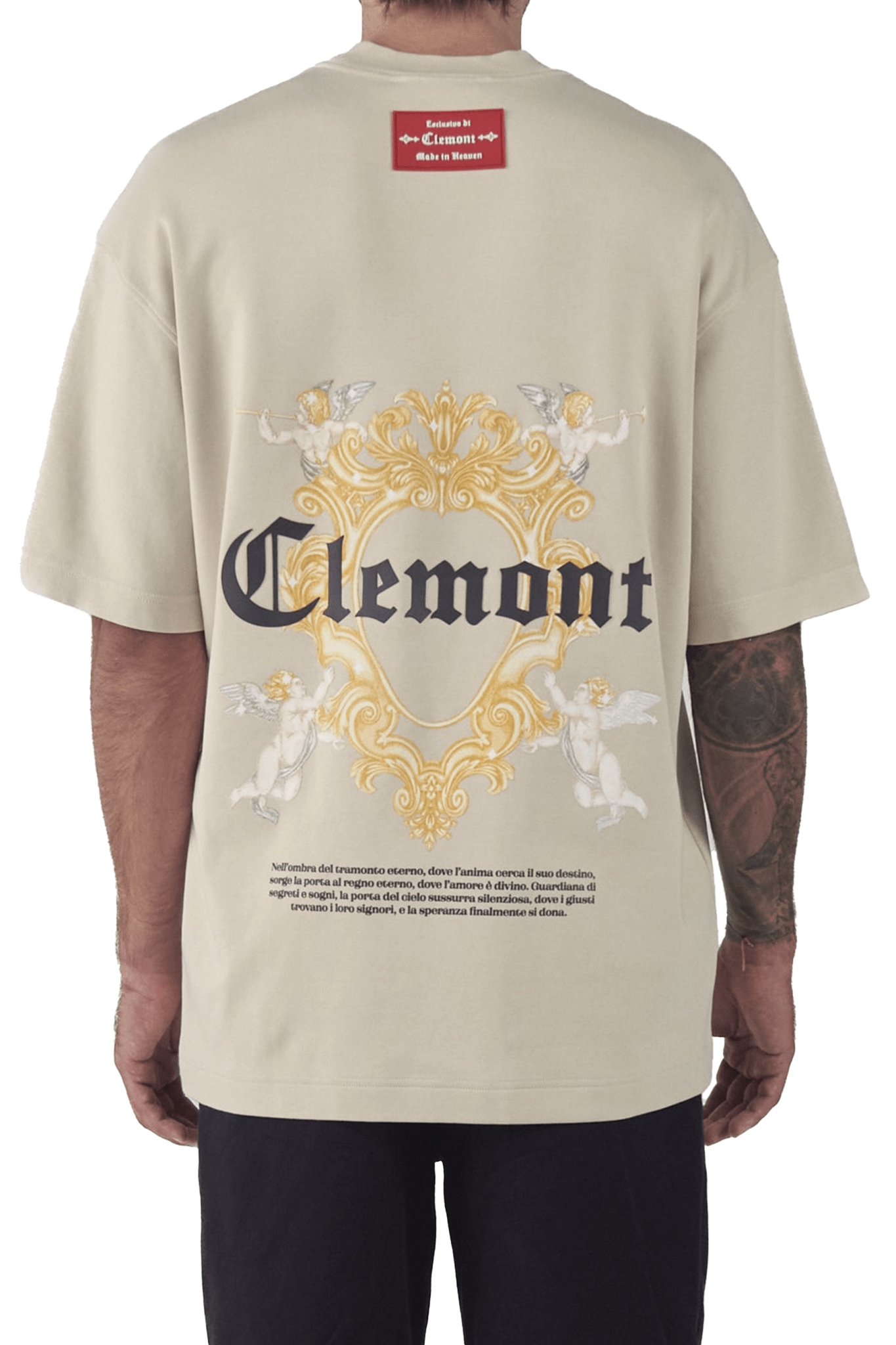 CAMISETA OVERSIZED ILLUMINATO COCONUT CLEMONT - CLEMONT.CO S.A.S.
