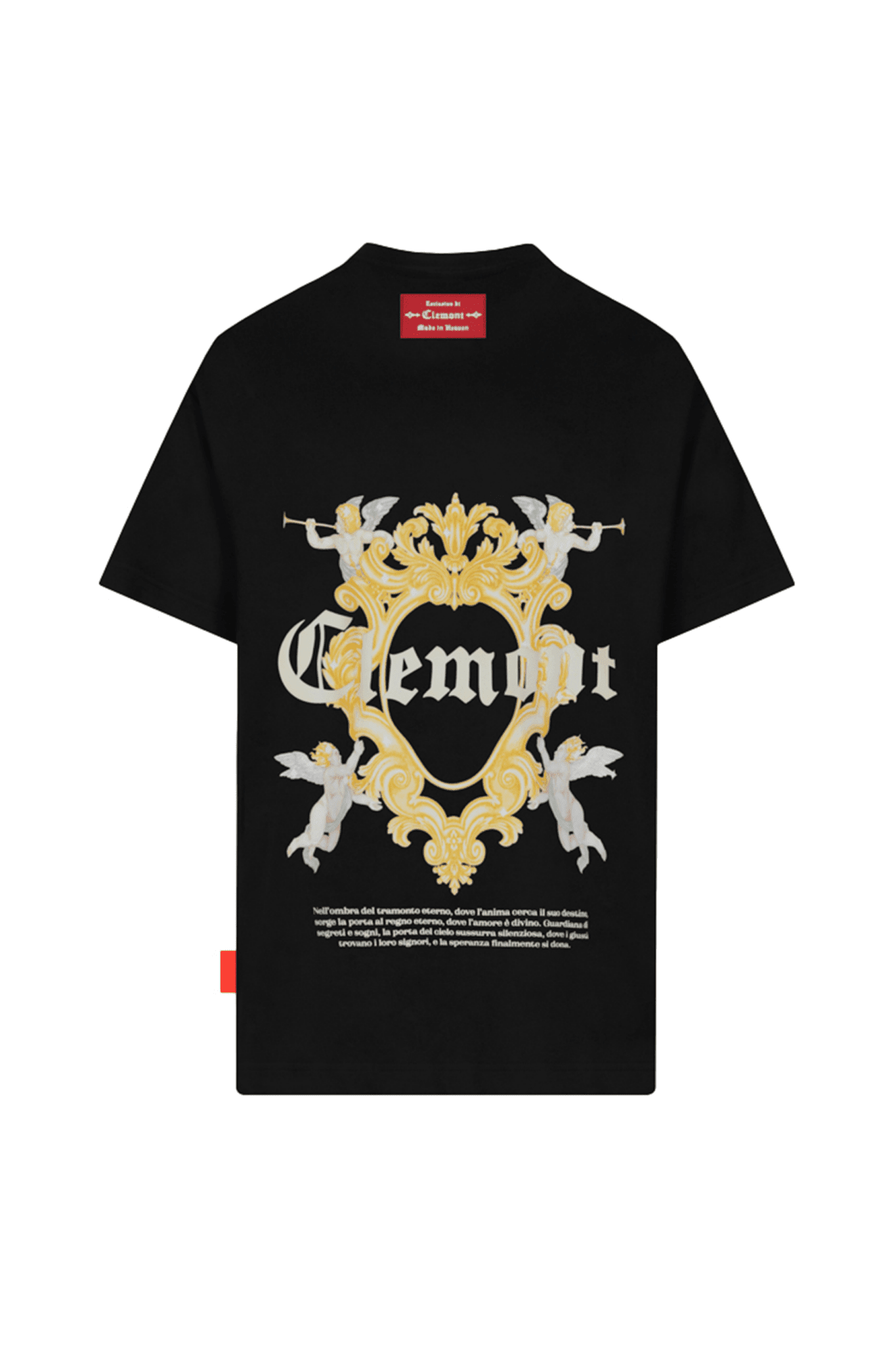 CAMISETA OVERSIZED ILLUMINATO NEGRO CLEMONT - CLEMONT.CO S.A.S.