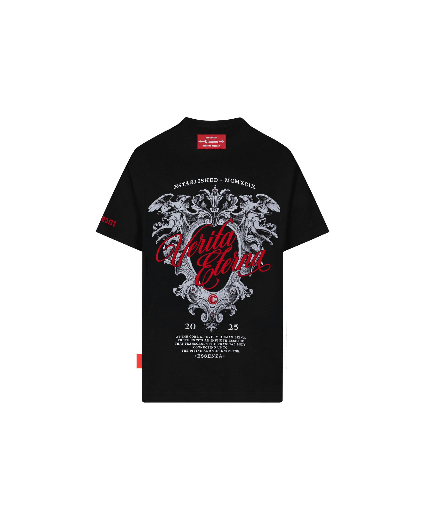 CAMISETA OVERSIZED LUMINARIA NEGRO - CLEMONT.CO S.A.S.