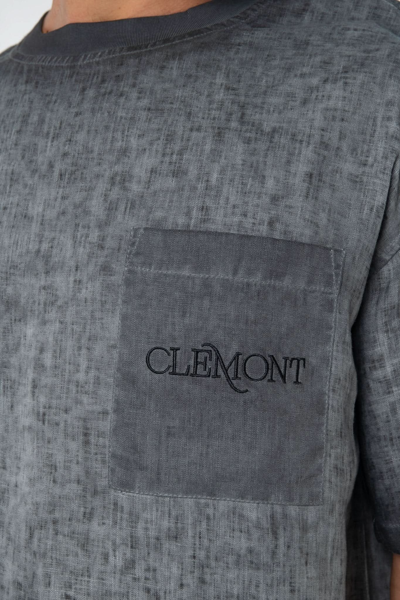 CAMISETA OVERSIZED MASCLINA PETRA NEGRO CLEMONT - Clemont Oficial